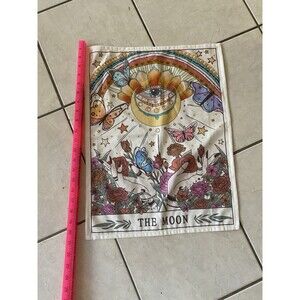 tapestry  wall hanging tarot the moon